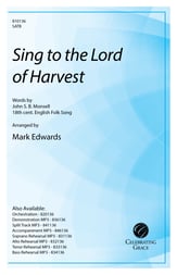 Sing to the Lord of Harvest SATB choral sheet music cover
